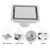 Home Stainless Steel Square Shape Antiodor Bathroom Floor Drain Waste