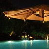 Beautyard Outdoor Solar Candles Lights Flickering Decorative Lantern Stake Lighting