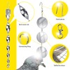 Bird Scare Devices, 3.9 Inch Large 18PCS Reflective Discs Set