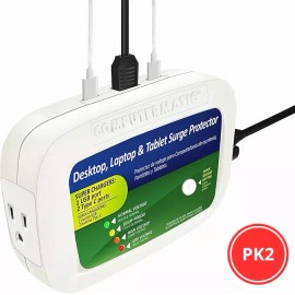Refrigmatic Computermatic 2 in 1 Electronic Voltage & Surge Protector PK2