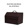 Foldable PU Leather Car Trunk Organizer with Lid, Large Capacity