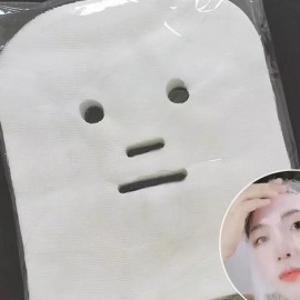 SN 순면 거즈 페이스팩 모델링 석고팩 마사지 얼굴100매 [SN.페이스거즈 네모형] Cotton Gauze Face Pack Modeling Gypsum Pack Massage Face 100 Sheets [SN. Face Gauze Square Type]
