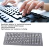 Keyboard Keycaps 132 Keys Pudding Transparent OEM Height PBT Two