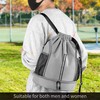 XMYAOWEI Sport Gym Bag Water Resistant Drawstring Backpack for Men