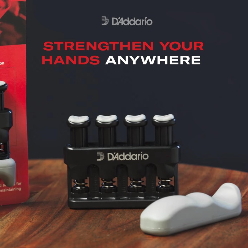D'Addario Varigrip Finger Strengthener with Fiddilink - Finger Practice Device