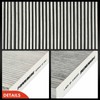 Frankberg 2x Cabin Air Filter with Activated Carbon Compatible with
