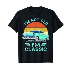 1956 1957 1953 1955 56 57 90s chevys bel air blue T-Shirt