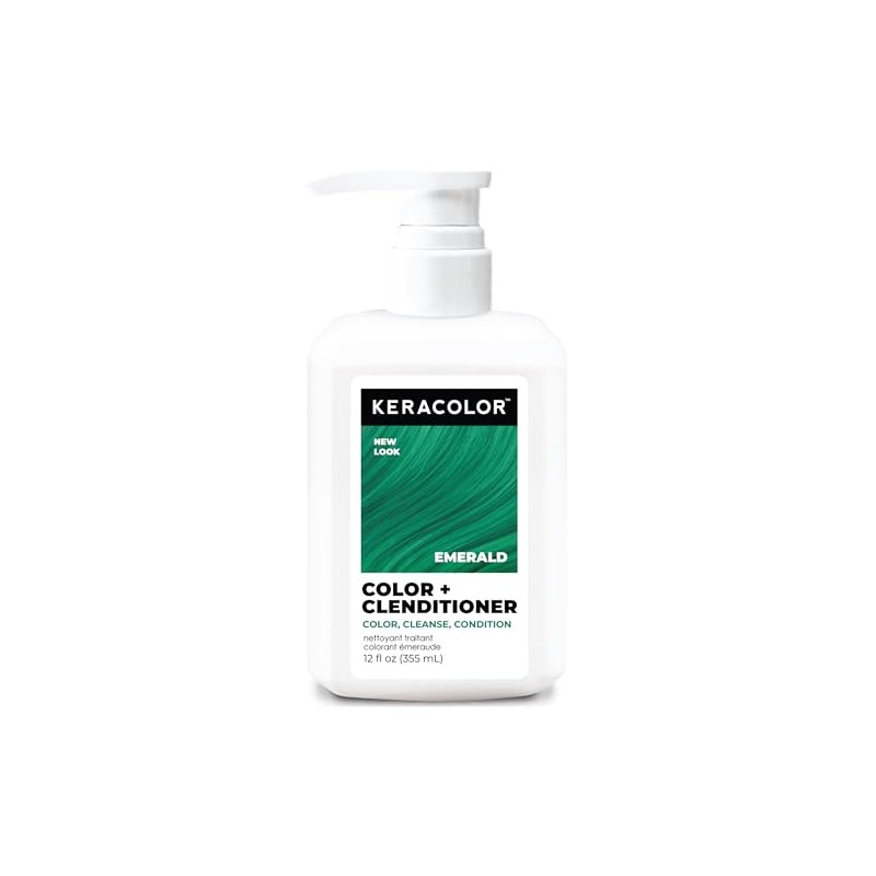 KeraColor COLOR + CONDITIONER CLENDITIONER EMERALD 12OZ
