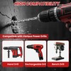 REKCKRUL Upgraded Premium Masonry Drill Bit Set 6" (152mm) Length