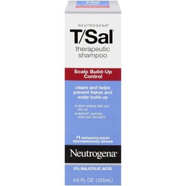 Neutrogena Therapeutic Shampoo 3% Salicylic Acid Scalp Build Up Control 4.5oz