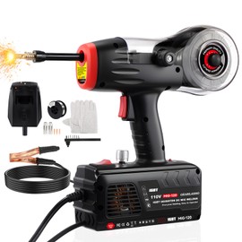 GEARLASSO Handheld MIG Welder Machine 110V, 20-120A Flux Core Portable Welding Machine Portable Flux MIG Welding Machine Gasless MIG Welding Equipment
