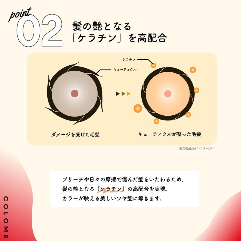 COLOME RED TREATMENT Karatari Red Bleach Hair Damage Repair 8.8