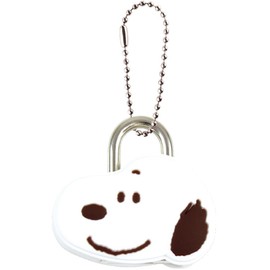 Tees Factory Peanuts 229512 Snoopy Mascot Padlock Key Chain