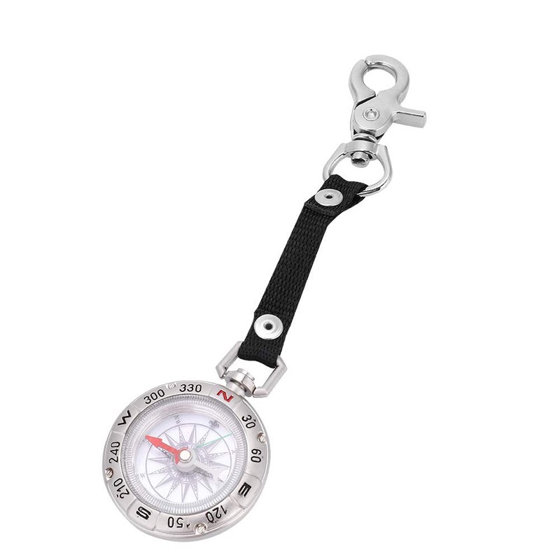 Compass Compass Metal Pocket Watch Portable Lightweight Keychain Compass Outdoor