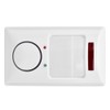 105dB Wireless Alarm System Infrared Motion Sensor Detector Wall Alert