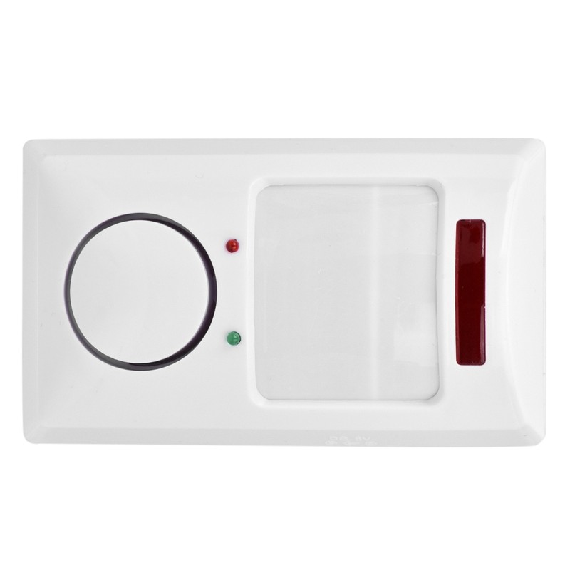 105dB Wireless Alarm System Infrared Motion Sensor Detector Wall Alert