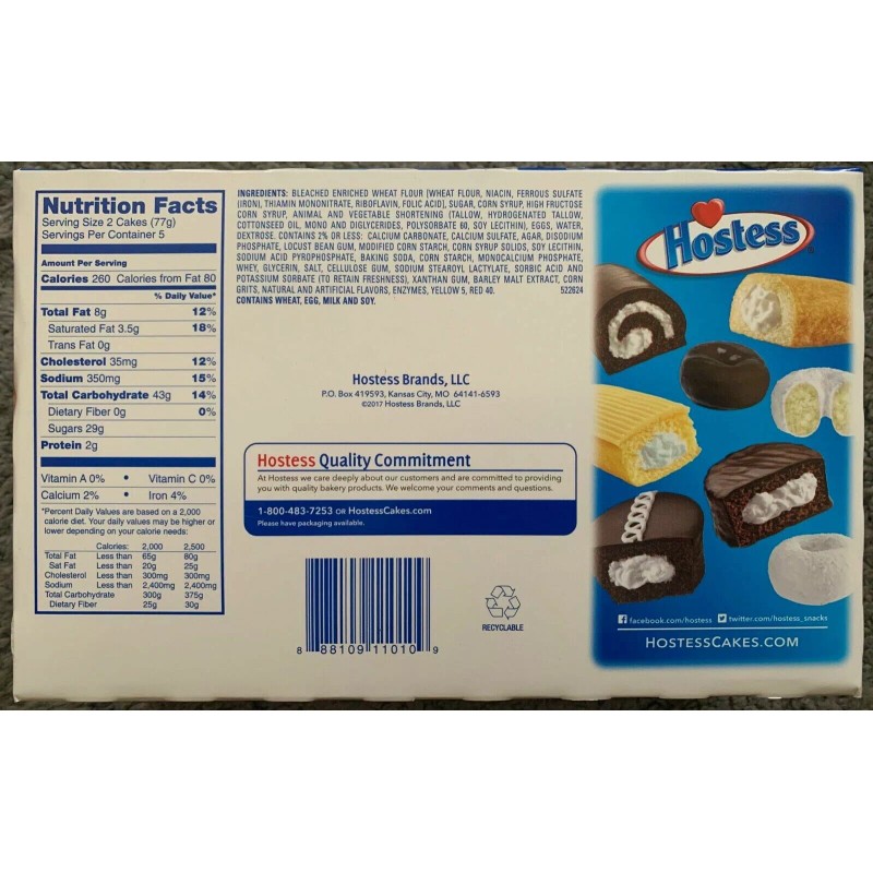 Hostess NEW Hostess USA Twinkies 10 Count Worldwide Shipping