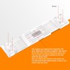 Precision Crack Monitoring Gauge with Dual-Axis Measurement - Standard &