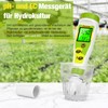 UIUZMAR pH and EC Meter Grow, PPM and pH Meter