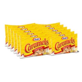 Kraft Original Caramels Candy, 340g/12 oz., (12pk) {Imported from Canada}