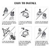 Suleto SH30 Replacement Heads Compatible with Nerolce Shaver Series 3000,