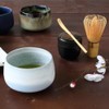 World Create Indigo Flower Hasamiyaki Matcha Set of 3 White