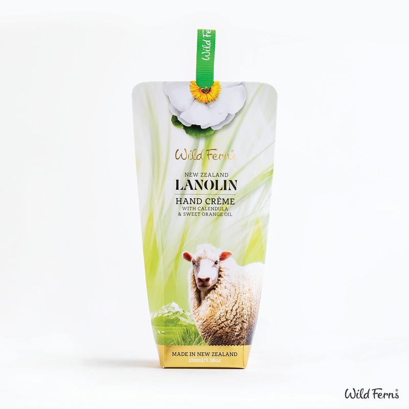 Wild Ferns Lanolin Hand Crème with Calendula and Sweet Orange