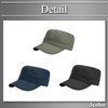 Buzz Selection CAP205 Plain Military Cap, Hat, Design, Stylish, Cool,