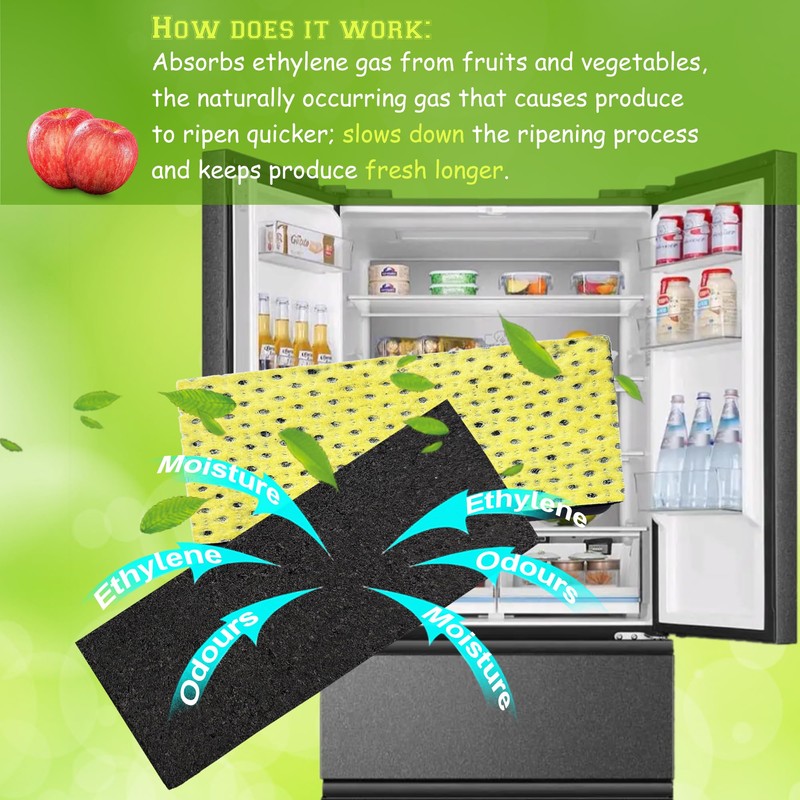 2 Pack Replacements for Frigidaire PureAir PK-2 Produce Keeper Plus