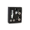 Chrome Thermostatic Radiator Valve Angled Corner Straight TRV Radiator Thermostat