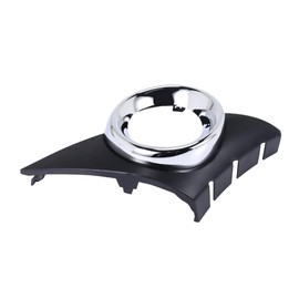 Boerunid Car Front Left Fog Light Cover Chrome Fog Light Frame Grill Car Accessories for 207 Sport 2006-2009