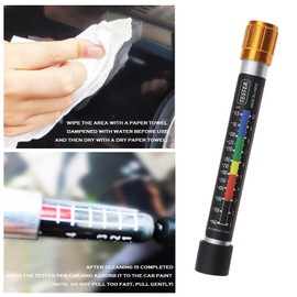 LT Easiyl Car Paint Tester with Magnetic Tip Scale for Car and Motorcycle Paint Coating Tester Paint Thickness Gauge Colour Scale Meter in Micrometer Range