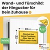 DankeDir! Alcohol Problems Plastic Sign with Saying - Funny Gift