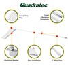 Quadratec 5' Trail Safety Flag and Pole - 5' Fiberglass