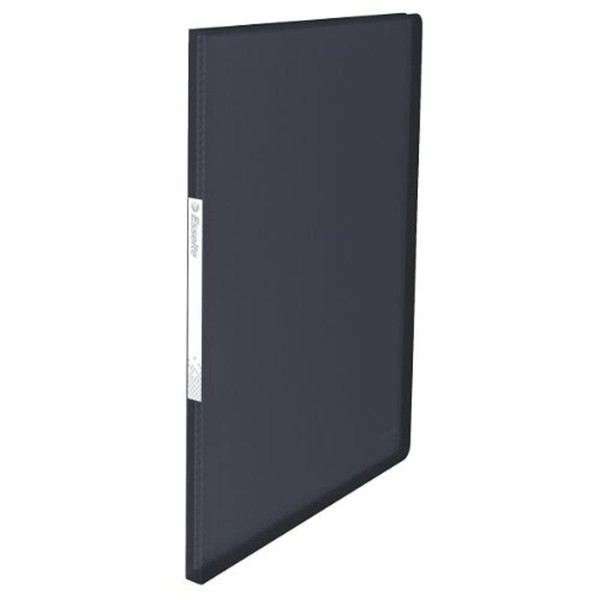 Esselte A4 Display Book, 40 Pockets, 80 Sheet Capacity, Transparent Pockets, VIVIDA Black, VIVIDA Range, 623999