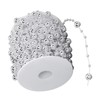 1 Roll Pearl Beads Chain Artificial Pearl Strand Trim String