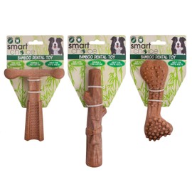 YöL Bamboo Pet Dog Chew Toy Strong Durable Dental Health