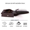Wedmay Genuine Leather Wallet with RFID for Men's Coin Compartment