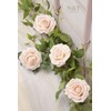 N&T NIETING Artificial Flowers, 25Pcs Fake Flowers Roses Perfect for