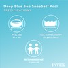 Intex Deep Sea Blue 8 Feet x 18 Inch SnapSet