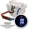 RACETECH 2-1/16" 52mm Blue LED Digital Electrical Dual Intercooler Temp