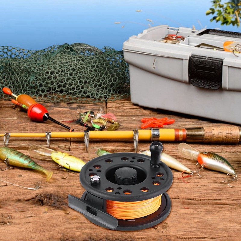 Fly Fishing Reel Wheel with Line Left Right Hand Hand