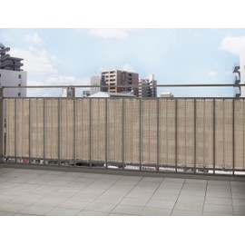 Takasho CLB-40GYA Sunshade, Balcony Shade, Gray, 16.2 x 3.2 ft (4 x 0.9 m), Polyethylene CLB, Can Be Cut to Any Length (3 Year Warranty), Shade Sunshade Awning Veranda, Blindfold