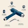 Retrospec Upkeep All-in-One Multi-Function Portable Skate Tool with 2-in-1 Allen