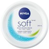 Nivea Soft Moisturizing Cream Face/Body/Hands 6.8 Ounce Jar