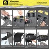 Rhinowalk Bike Handlebar Bag Waterproof Dry Bag Bicycle Front Roll