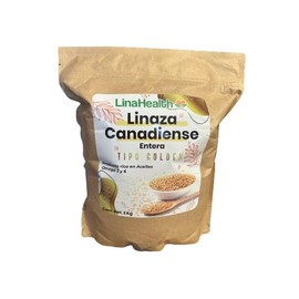 Linahealth Linaza Canadiense Tipo Golden o Dorada Entera 2kg Superfood