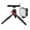 YELANGU Camera Desktop Tripod with Fill Light Mini Vlogging Kit