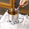 Milk Pot Stove Top Stainless Steel Boiler Sauce Pan Portable