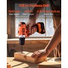VEVOR Tool Combo Kit, 12V Max Cordless 2-Tool Combo Kit,